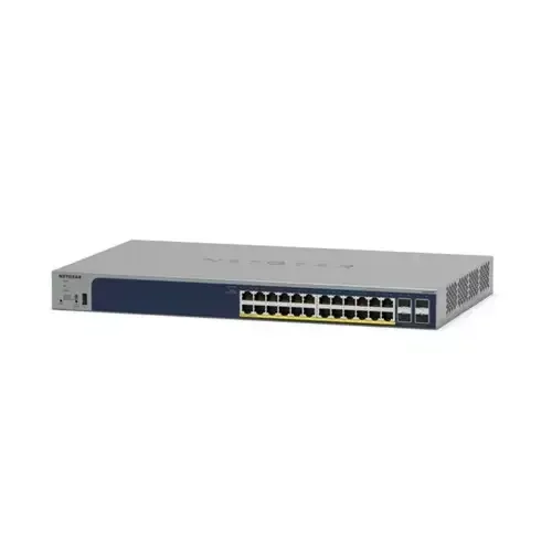 NETGEAR GS728TPP Managed L2/L3/L4 Gigabit Ethernet (10/100/1000) Power over Ethernet (PoE) Grey - Image 1