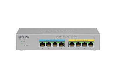 NETGEAR MS108TUP Unmanaged L2 2.5G Ethernet (100/1000/2500) Power over Ethernet (PoE)