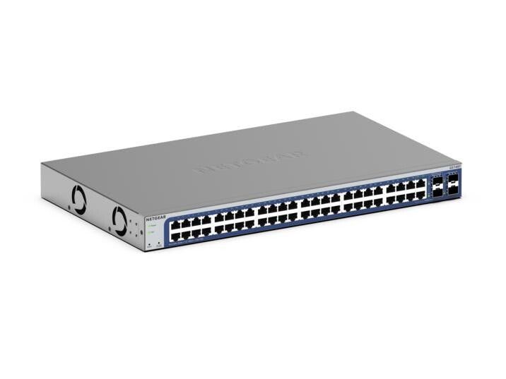 NETGEAR GS748Tv6 Managed L2/L3/L4 Gigabit Ethernet (10/100/1000) Black Grey - Image 1