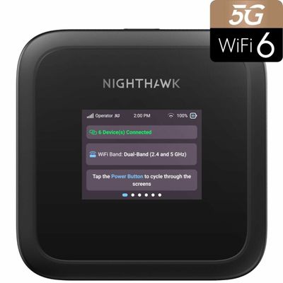 NETGEAR M3 wireless router Dual-band (2.4 GHz / 5 GHz) Black - Thumbnail 2