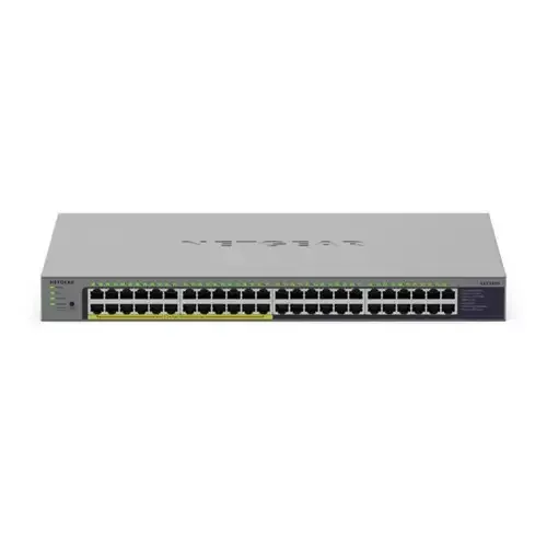 NETGEAR GS748PP Unmanaged Gigabit Ethernet (10/100/1000) Full duplex Power over Ethernet (PoE) Rack mounting - Image 1