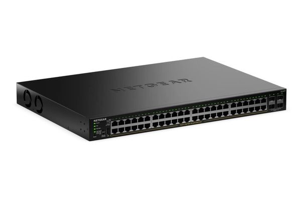 NETGEAR GS348TPv2 Managed L2/L3 Gigabit Ethernet (10/100/1000) Power over Ethernet (PoE) 1U Black