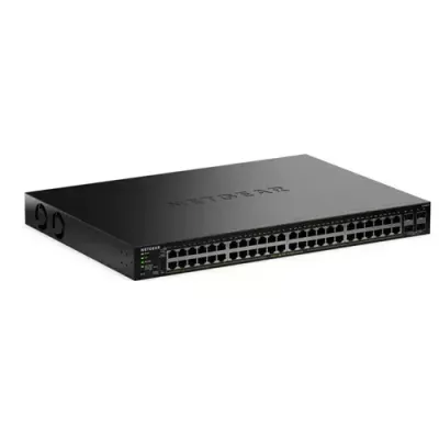 NETGEAR GS348TPv2 Managed L2/L3 Gigabit Ethernet (10/100/1000) Power over Ethernet (PoE) 1U Black - Thumbnail 2