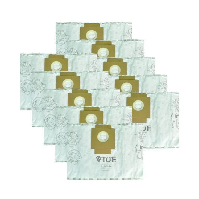 V-TUF VTM501 RUCKVAC Pack of 10 Spare Bags - Image 1