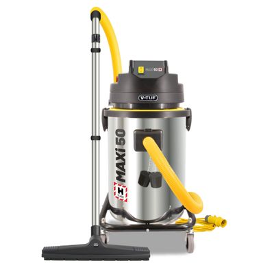 V-TUF MAXi - 50L H-Class 1750w Industrial Dust Extractor Vacuum Cleaner (110V)