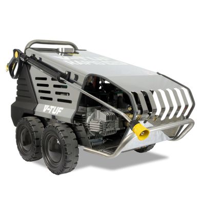 V-TUF RAPIDMSH240 - 1900psi Hot Pressure Washer Stainless Cover & Chassis (230V)