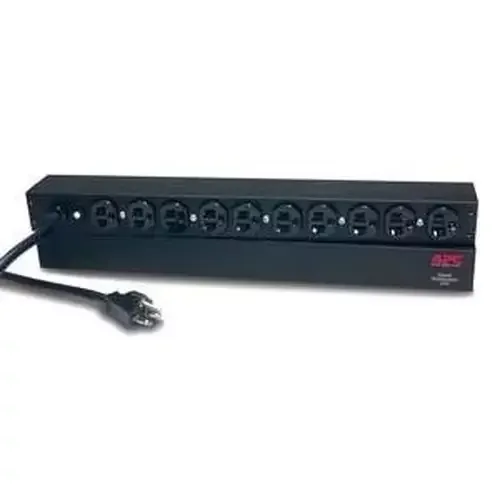 APC Rack PDU Basic 1U 20A 120V power distribution unit (PDU) Black - Image 1