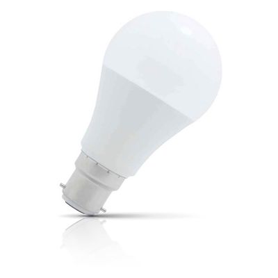 Opus LED GLS Light Bulb B22 5W (40W Eqv) Dimmable Daylight 6500K Bayonet Thermal Plastic Opal