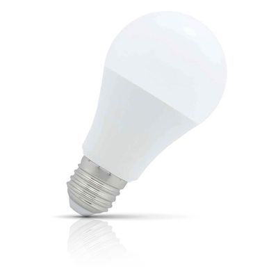 Opus LED GLS Light Bulb E27 5W (40W Eqv) Dimmable Warm White 3000K Screw Thermal Plastic Opal