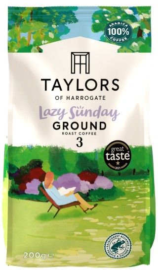 Taylors of Harrogate Lazy Sunday Ground Coffee 200g - Thumbnail 2