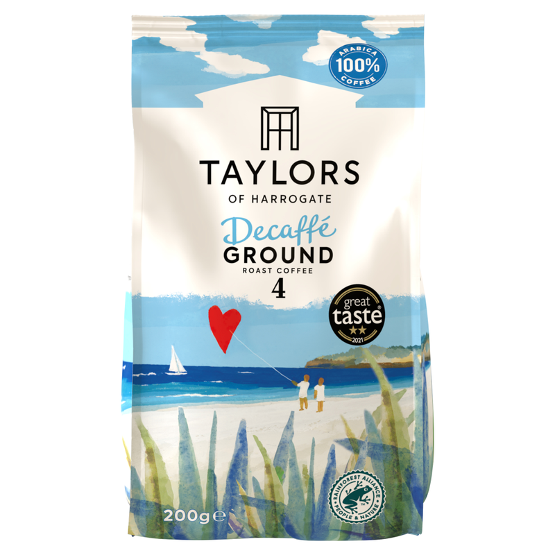 Taylors of Harrogate Decaf Ground Coffee 200g - Image 1