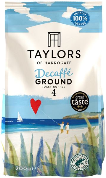 Taylors of Harrogate Decaf Ground Coffee 200g - Thumbnail 2