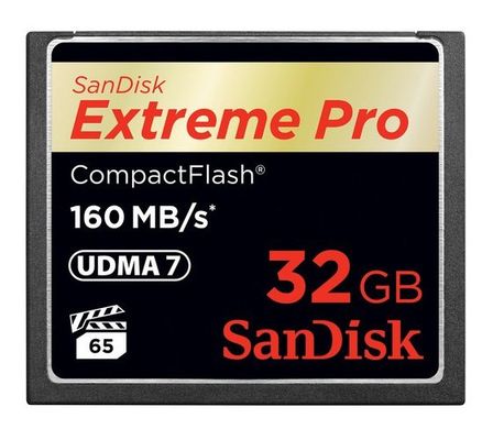 SanDisk 32GB Extreme Pro CF 160MB/s CompactFlash