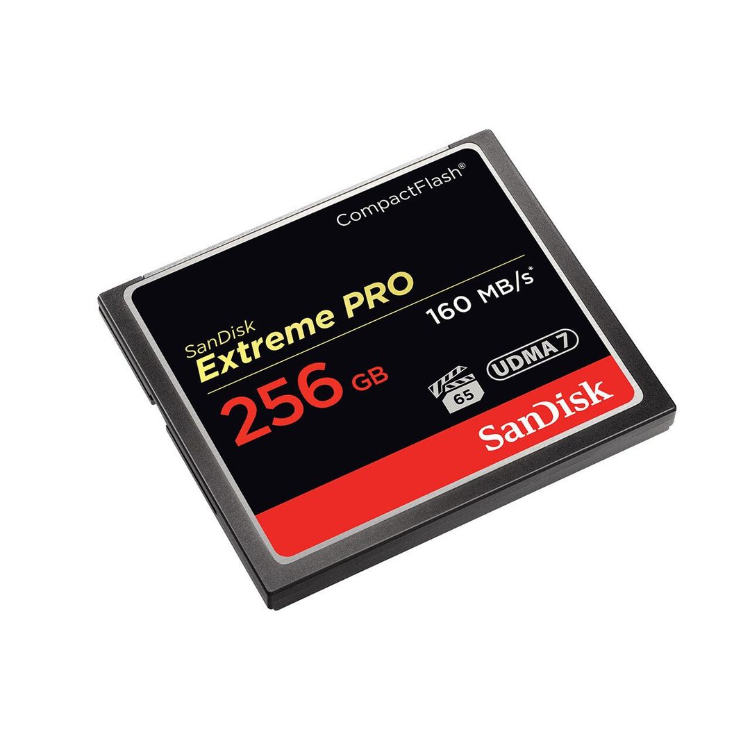 SanDisk Extreme PRO 256GB CompactFlash - Image 1