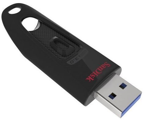 Sandisk Ultra. Capacity: 256 GB Device interface: USB Type-A USB version: 3.2 Gen 1 (3.1 Gen 1) Read speed: 100 MB/s. Form factor: Slide. Password protection. Weight: 13.61 g. Product colour: Black