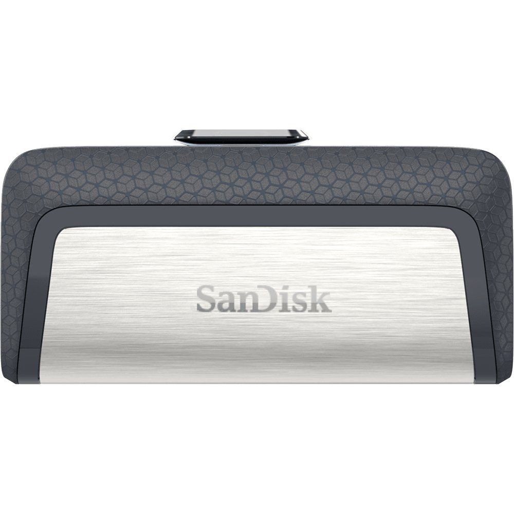 SanDisk Ultra Dual Drive USB Type-C USB flash drive 128 GB USB Type-A / USB Type-C 3.2 Gen 1 (3.1 Gen 1) Black Silver - Image 1