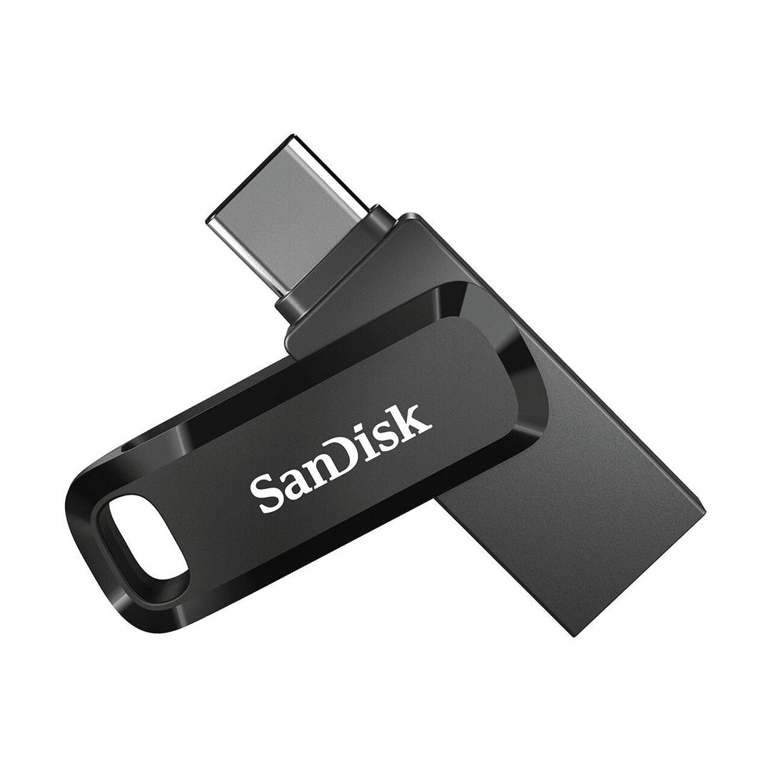 SanDisk Ultra Dual Drive Go USB flash drive 256 GB USB Type-A / USB Type-C 3.2 Gen 1 (3.1 Gen 1) Black - Image 1