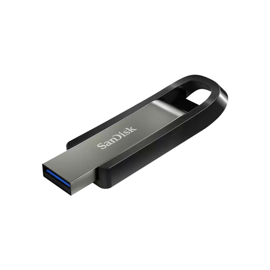 SanDisk Extreme Go USB flash drive 64 GB USB Type-A 3.2 Gen 1 (3.1 Gen 1) Stainless steel - Image 1
