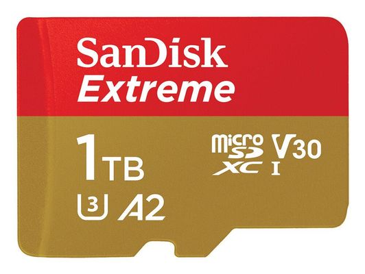 SanDisk Extreme 1 TB MicroSDXC UHS-I Class 3