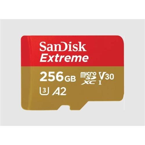 SanDisk Extreme 256 GB MicroSDXC UHS-I Class 3 - Image 1