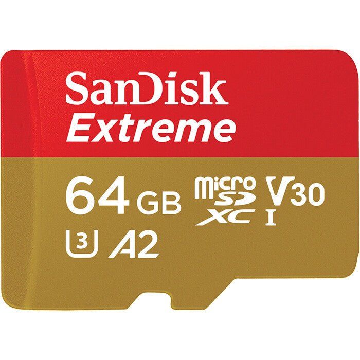 SanDisk Extreme 64 GB MicroSDXC UHS-I Class 10 - Image 1