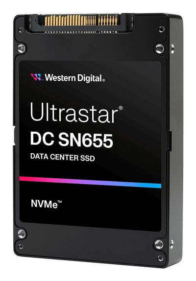 SanDisk DC SN655 3.84 TB U.3 PCI Express 4.0 NVMe TLC 3D NAND