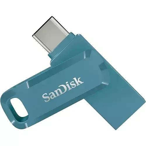 SanDisk Ultra Dual Drive Go USB 256GB USB flash drive USB Type-A / USB Type-C 3.2 Gen 1 (3.1 Gen 1) Blue - Image 1
