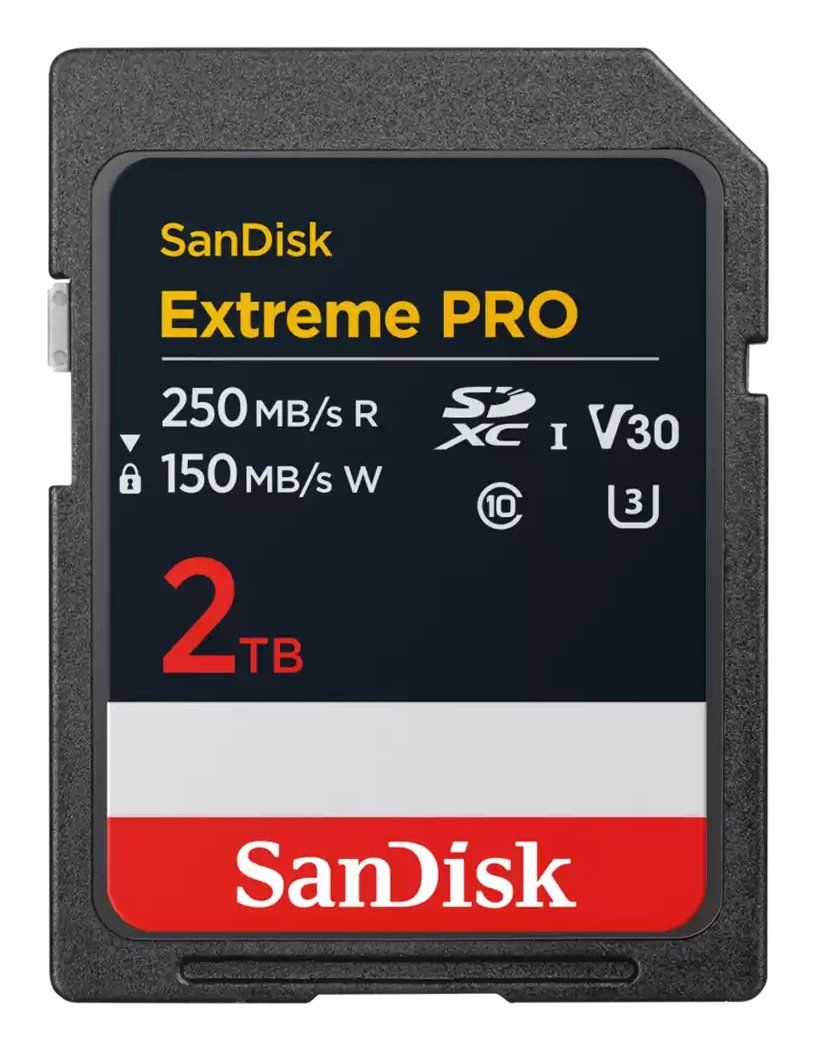 SanDisk Extreme PRO 2 TB SDXC UHS-I Class 10 - Image 1
