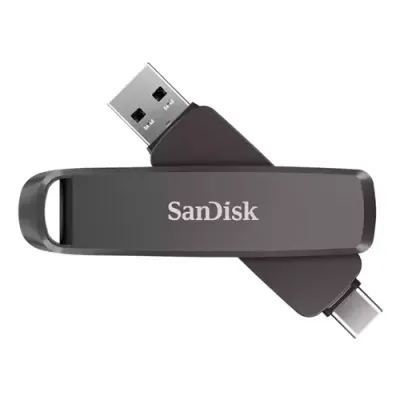 SanDisk SDDDE1-2T00-G46 USB flash drive 2 TB USB Type-A / USB Type-C 3.2 Gen 2 (3.1 Gen 2) Black - Thumbnail 2