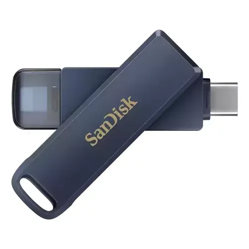 SanDisk iXpand USB flash drive 256 GB USB Type-C / Lightning 3.2 Gen 1 (3.1 Gen 1) Blue - Image 1