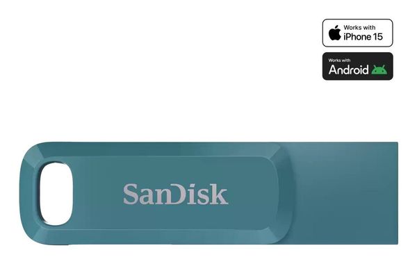 SanDisk Ultra Dual Drive Go USB flash drive 1 TB USB Type-C 3.2 Gen 1 (3.1 Gen 1) Turquoise - Thumbnail 2