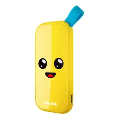 SanDisk SDSSDE30-1T00-G25F external solid state drive 1 TB USB Type-C 3.2 Gen 2 (3.1 Gen 2) Yellow