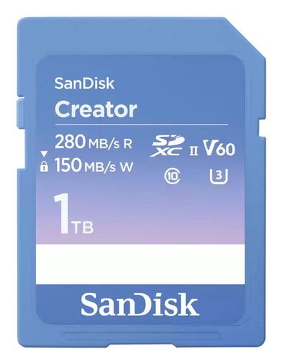 SanDisk Creator 1 TB SDXC UHS-II Class 10 - Thumbnail 2