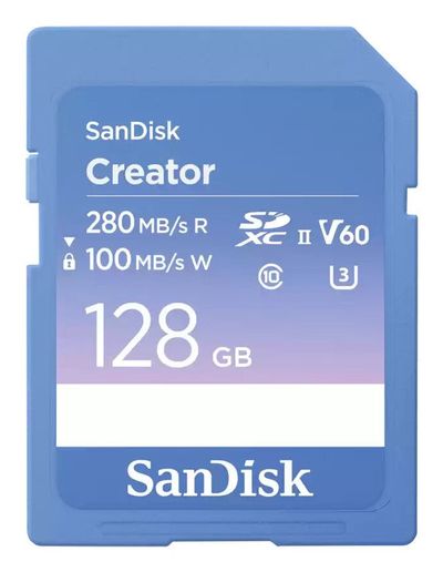 SanDisk Creator 128 GB SDXC UHS-II Class 10 - Thumbnail 2