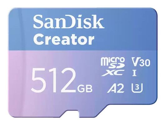SanDisk Creator 512 GB MicroSDXC UHS-I Class 10 - Thumbnail 2