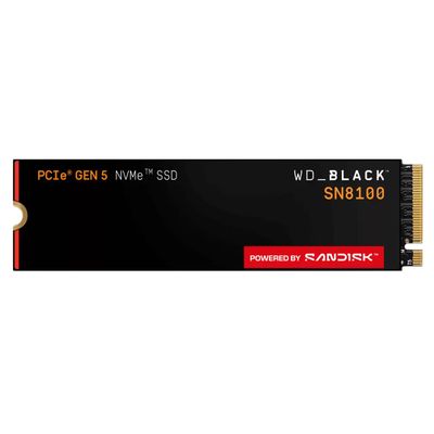 Western Digital Black WDS200T1X0M-00CMT0 internal solid state drive 2 TB M.2 PCI Express 5.0 NVMe 3D TLC NAND