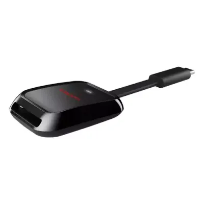SanDisk QuickFlow card reader USB 3.2 Gen 1 (3.1 Gen 1) Type-C Black - Thumbnail 2