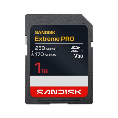 SanDisk Extreme PRO SD UHS-I 1 TB SDXC - Thumbnail 2