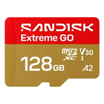 SanDisk Extreme GO 128 GB MicroSDXC UHS-I - Thumbnail 2