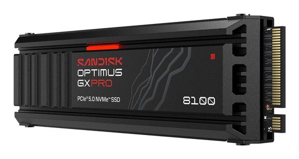 SanDisk Optimus GX PRO 8100 1 TB M.2 PCI Express 5.0 NVMe TLC 3D NAND