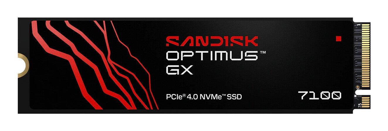 SanDisk Optimus GX 7100 500 GB M.2 PCI Express 4.0 NVMe TLC 3D NAND - Image 1