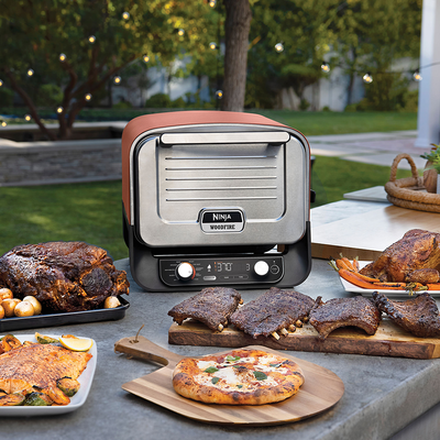 Ninja OO101UK Ninja Woodfire Electric Outdoor Oven - ORANGE - Thumbnail 2