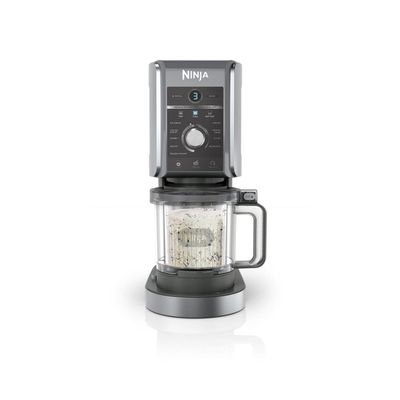 Ninja NC501UK CREAMi Deluxe 10-in-1 Ice Cream and Frozen Drink Maker - SILVER - Thumbnail 2