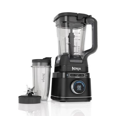 Ninja TB301UK Detect Duo Power Blender Pro + Single Serve Black Smoothies Soups & Ice Crushing