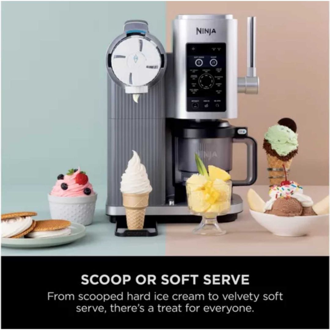Ninja Swirl CREAMi 13-in-1 Soft Serve & Ice Cream Maker - Image 1