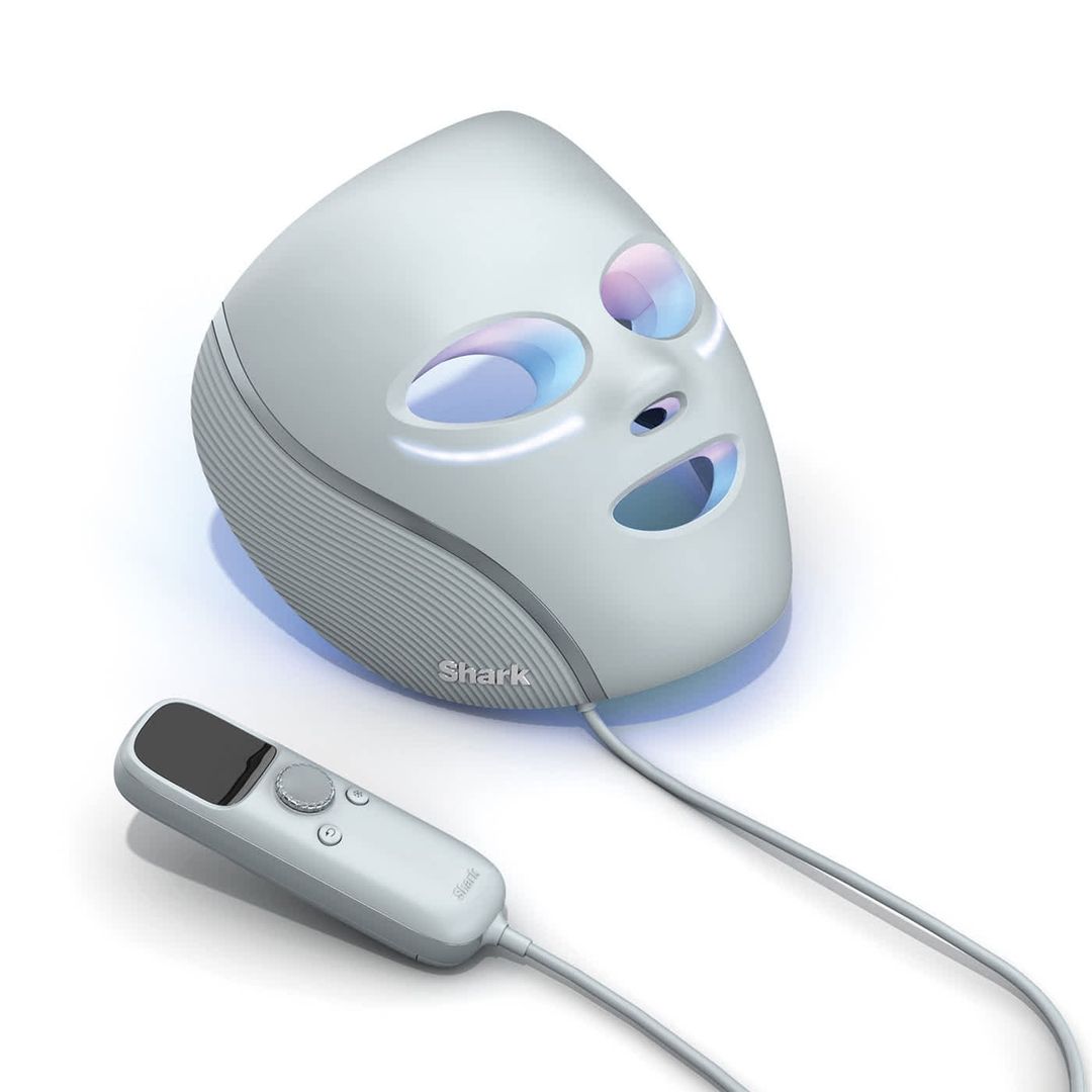 Shark Beauty CryoGlow Under-Eye Cooling and LED Anti-Ageing and Blemish Repair Mask - Blue Frost - Image 1