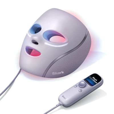 Shark Beauty CryoGlow Under-Eye Cooling & LED Anti-Ageing & Blemish Repair Mask - Lilac Chill