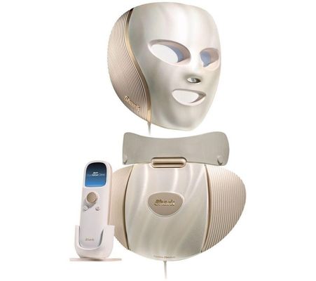 Shark CryoGlow Clinic Face + Body Under-Eye Contrast Therapy & LED Anti-Ageing & Blemish Clearing System - White Gold - Thumbnail 3