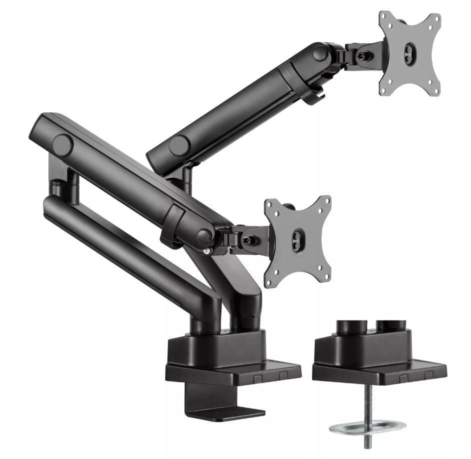Amer Mounts HYDRA2B monitor mount / stand 81.3 cm (32") Desk Black - Image 1