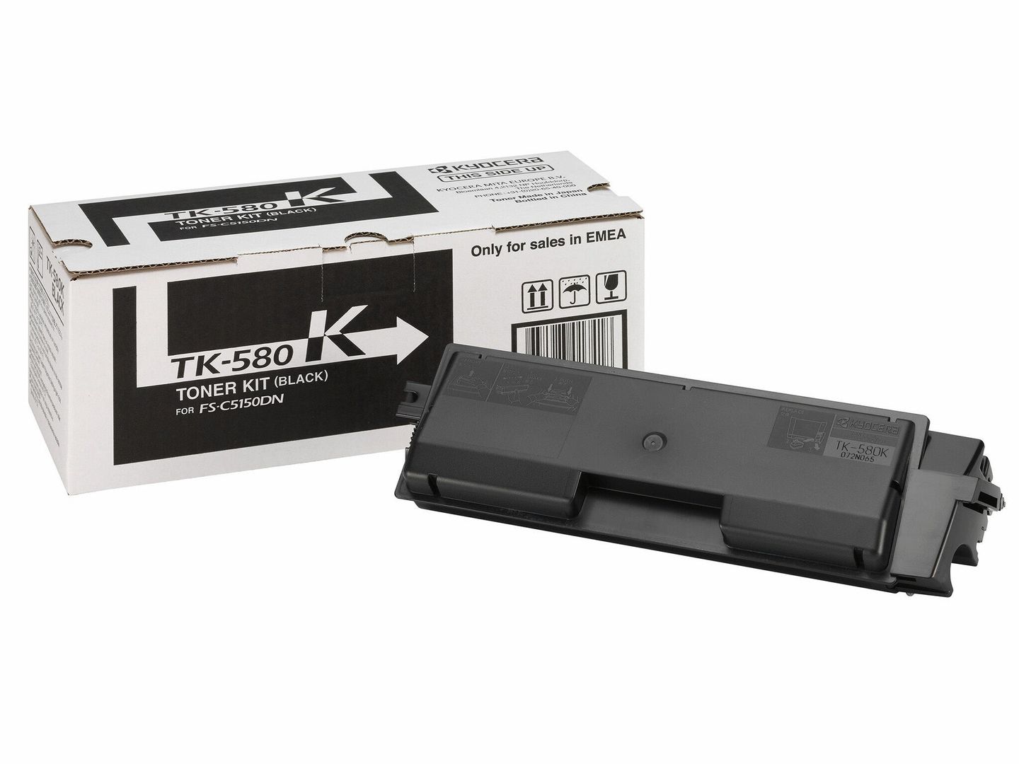 KYOCERA TK-580K toner cartridge 1 pc(s) Original Black - Image 1